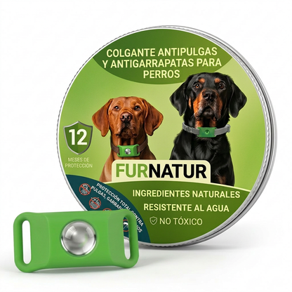 FurNatur™ — 12 Meses Sin Pulgas Ni Garrapatas, Sin Químicos Ni Pastillas